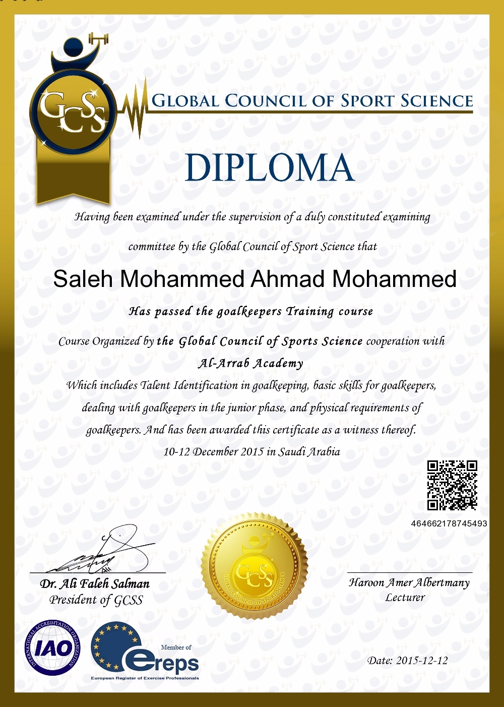 Saleh Mohammed Ahmad Mohammed